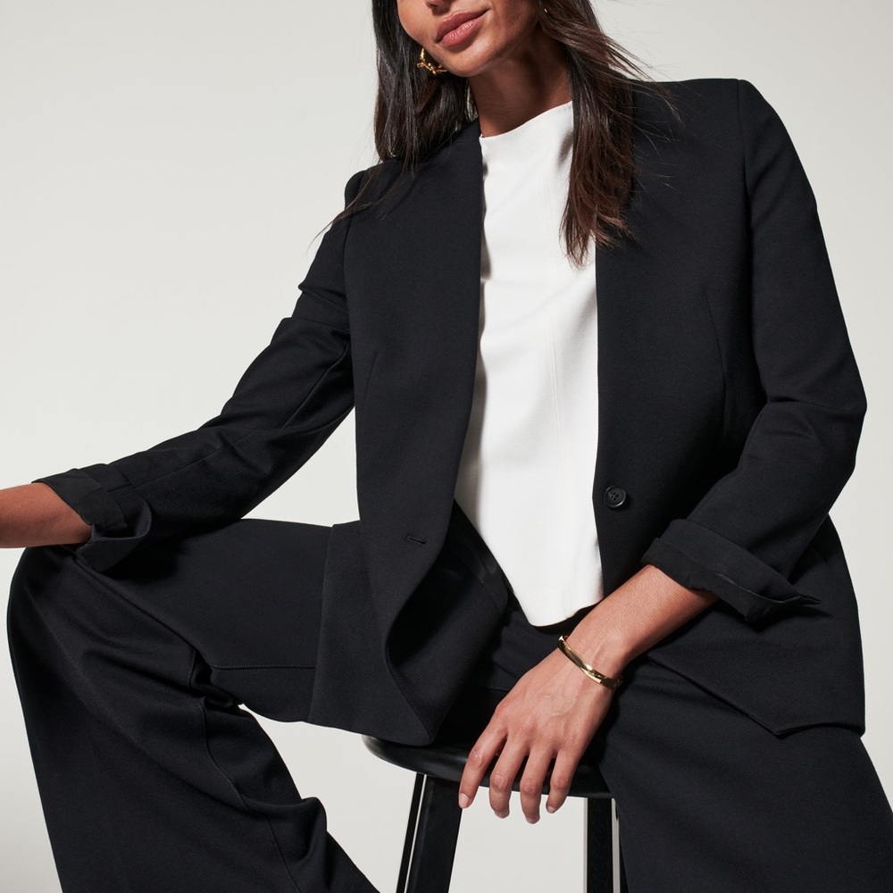 NWT SPANX The Perfect Blazer in Classic Black 1X